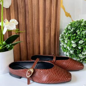 F217 FLAT CAFE SERPIENTE MEDIO TALON