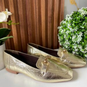 F236 FLAT ORO CON HEBILLA