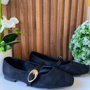 F256 FLAT NEGRO PIEL DE DURAZNO