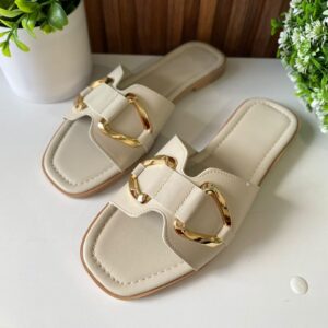 S1084 SANDALIA LATTE DOS HERRAJES