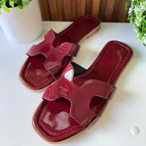 S1089 SANDALIA VINO CHAROL HERMES