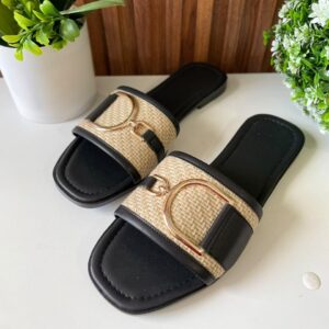 S1093 SANDALIA NEGRA YUTE DIOR