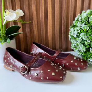 F265 FLAT VINO ESTOPEROLES HEBILLA REDONDA