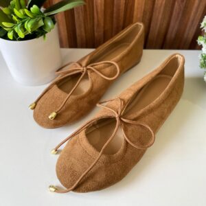 F291 FLAT CAMEL PIEL DE DURAZNO CON CINTA