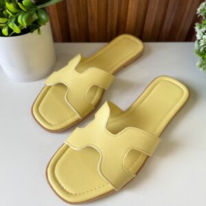 S1109 SANDALIA AMARILLO PASTEL CLARO HERMES