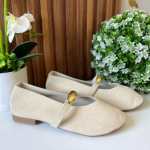 F313 FLAT LATTE PIEL DE DURAZNO CON HERRAJE