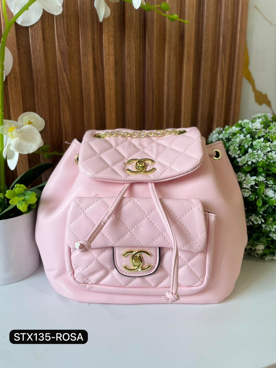 STX135 MOCHILA CHANEL CON BOLSITA ENFRENTE - Image 4