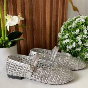 F333 FLAT PLATA TRENZADO