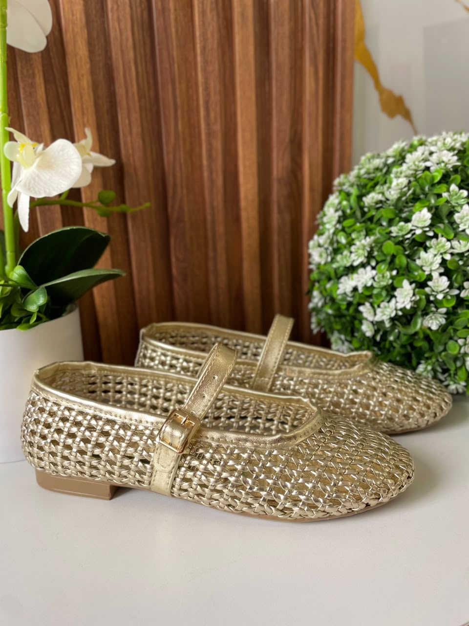F334 FLAT ORO TRENZADO